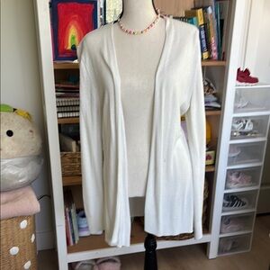 A New Day White Cardigan Sweater